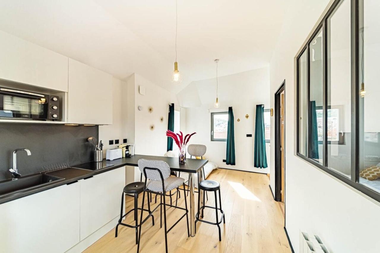 The Pizay Duplex Cozy 2 People - Metro Hotel De Ville ลียง ภายนอก รูปภาพ